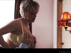 デカ尻, デカパイ, フェラチオ, 浮気者, バック, フェティッシュ, ジーンズ, 義母