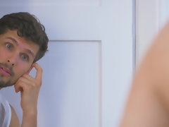 Минет, Брюнетки, Парочка, Хд, Лизание, Натуральные сиськи, Киски, Втроем