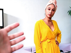 Arsch, Grosser arsch, Blasen, Handjob, Masturbation, Pov, Strümpfe, Tätowierung