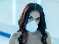 Брюнетки, Пальцем, Большие дырки, Белье, Мастурбация, Натуральные сиськи, Соло, Молоденькие