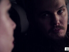 Sexy Kami Fucks Repairman And Boss