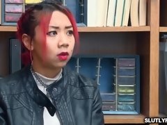 Tussi, Wohlbeleibte schöne frauen, Blasen, Reif, Mutti, Büro, Muschi, Flotter dreier