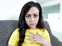 茶髪の, 顔射, 毛深い, ティーン, オッパイの