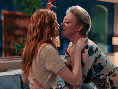 Rubia, Amarrada, Dominacion femenina, Fetiche, Lesbiana, Deporte, Adolescente, Tetas