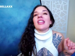 Morena, Tetona, Hd, Pezones, Orgasmo, Coño, Solo, Tatuaje