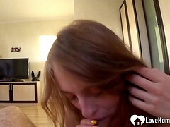 Amateur, Blonde, Sucer une bite, Mignonne, Fait maison, Pov, Adolescente