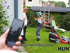 浮気する, チェコ, Hd, 旦那, お金, ピグテール, 剃毛, 妻