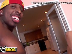 Grosser arsch, Grosser schwanz, Schwarz, Braunhaarige, Schwanz, Interrassisch, Latina, Monster