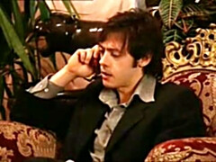 アナル, ブロンド, フェラチオ, ヨーロピアン, イタリア人, ストッキング, 三人, ヴィンテージ