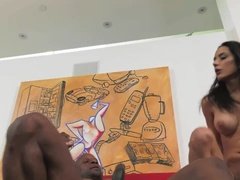 Grosser schwanz, Schwarz, Interrassisch, Latina