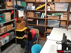 Amateur, Sucer une bite, Attrapée, Hd, Fille latino, Police, Punition, Chatte