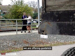 Rubia, Gordita, Checa, Estilo perrito, Europeo, Realidad, Montar, Sexo fuerte