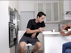 Mamada, Atrapados, Pareja, Pequeña, Adolescente