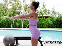 Mamada, Morena, Ébano, Sexo duro, Al aire libre, Pov, Realidad, Adolescente