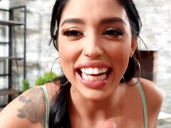 In den arsch, Aus dem arsch in den mund, Fingern, Latina, Piercing, Muschi, Student, Tätowierung