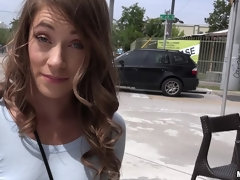 Slender Cutie Spreads her Pussy