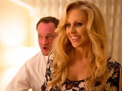 デカ尻, デカパイ, ブロンド, フェラチオ, 手コキする, キス, 淫乱熟女, オッパイの