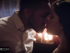 69, デカチン, フェラチオ, 茶髪の, イく瞬間, チン, 異人種間, オマンコ