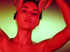 素人, 美女, 茶髪の, フェティッシュ, Hd, オイル, 一人, オッパイの