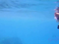 Enthousiasteling, Strand, Blond, Hd, Buiten, Gezichtspunt, Geschoren, Tieten likken