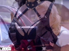 アジア人, アスtoマウス, ブロンド, フェラチオ, ダブル開発, 顔射, フォアサム, 目瞪口呆