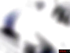 Из жопы в рот, Большой член, Брюнетки, Семяизвержение, Собачьи, Большие дырки, Тощие, Сиськи