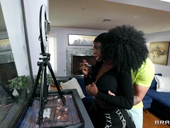 Gorgeous black MILF xxx soul-stirring video