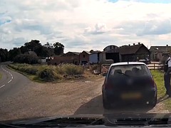 Enthousiasteling, Grote mammen, Brits, Auto, Buiten, Politie