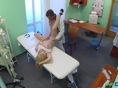 素人, フェラチオ, 医者, バック, 指いじり, 看護婦, オフィス, のぞき