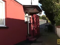 デカチン, デカパイ, フェラチオ, イギリス人, 中出し, Hd, 淫乱熟女, 現実