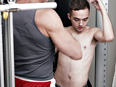 Anal, Gay, Gimnasio, Maduro, Pequeña, Flaco, Tatuaje