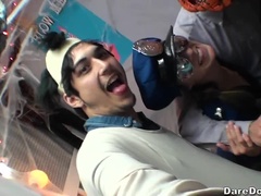 Жопа, Блондинки, Брюнетки, Парочка, Семяизвержение, Бритые, Тощие, Молоденькие