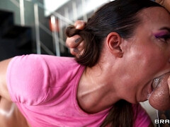 Amirah Adara gets her face fucked by Juan Lucho