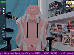 Ass fucked by deep machine