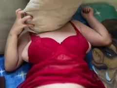 Plantureuse, Couple, Emocore, Grosse, Femme au foyer, Énorme, Esclave, Nénés