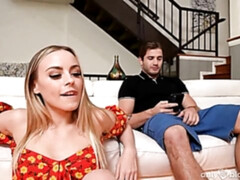 Жопа, Блондинки, Минет, Сперма во рту, Лизание, Стриптизерша, Тату, Молоденькие