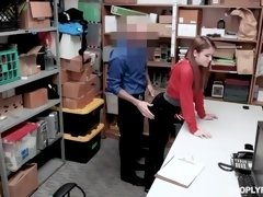 Pijpbeurt, Hondjeshouding, Mager, Strippen, Tatoeage, Tiener, Tieten likken, Uniformpje