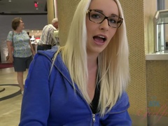 Leie, Bad, Blondine, Pov, Muschi, Rasiert, Dürr, Titten