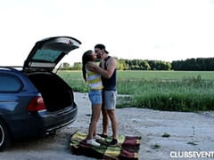 ブロンド, フェラチオ, クラブ, ヨーロピアン, 顔射, 公共, 剃毛, ティーン