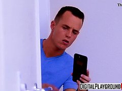 Kont, Mooi, Blond, Oudere vrouw, Moeder die ik wil neuken, Kut duiken, Douche, Tieten likken