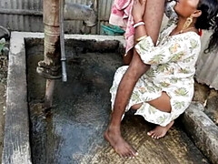 Indian Bhabhi Peeing During Sex - Big Ass Anal Fuck with Devar