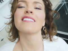 ベッドルーム, バック, ヒール, 旦那, 熟年, 淫乱熟女, ハメ撮り, オマンコ