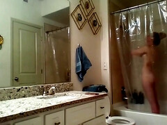 Amateur, Cul, Beauté, Blonde, Plantureuse, Fétiche, Chatte, Douche