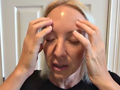 Grote lul, Blond, Sperma, Rijpe lesbienne, Moeder die ik wil neuken, Zuigen, Tieten likken, Vrouw