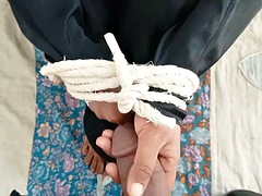 アナル, 舐める尻, ボンデージ, ハードコア, なめる, マッサージ, オナニー