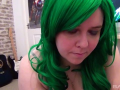 Mooie dikke vrouwen, Bruinharig, Sperma shot, Sperma in gezicht, Ondergoed, Tatoeage