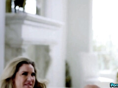 Grosse titten, Blondine, Blasen, Paar, Hd, Muschi, Tätowierung, Titten