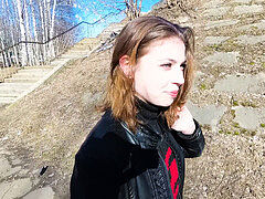 Amateur, Sucer une bite, De plein air, Public