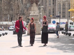 Pijpbeurt, Gebondenheid, Bruinharig, Vernedering, Straf, Ruw, Slaaf, Bekijker