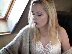 18, フェラチオ, イく瞬間, オマンコ, フェラする, ティーン